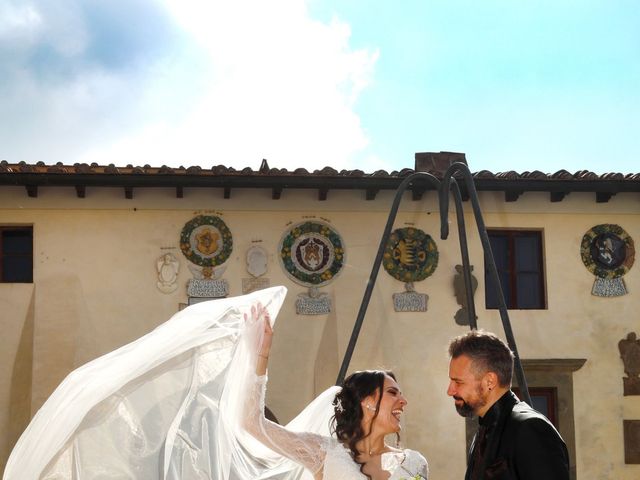 Il matrimonio di David e Veronica a Lari, Pisa 21