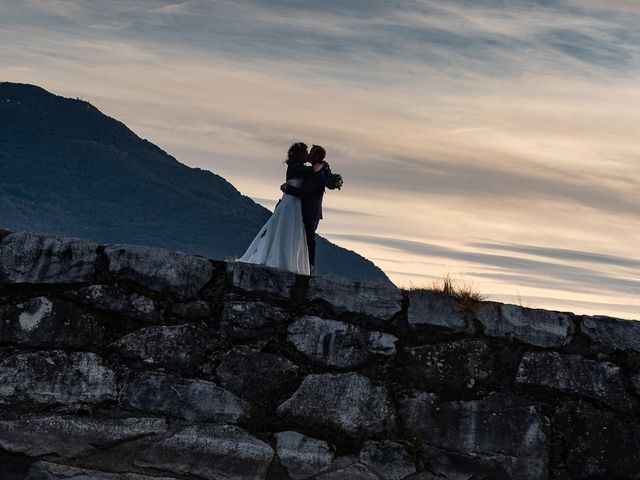 Il matrimonio di Mattia e Evelina a Peglio, Como 74