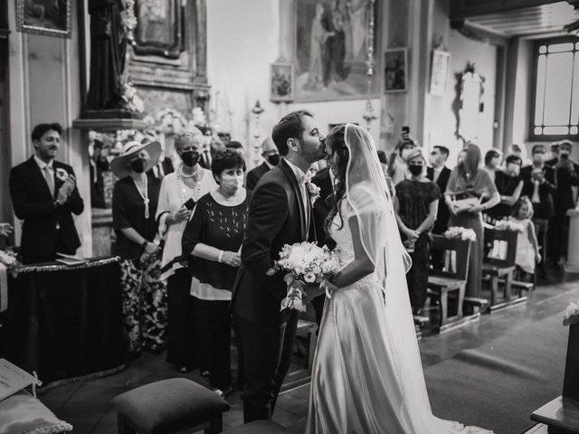 Il matrimonio di Matteo e Silvia a Gambolò, Pavia 56