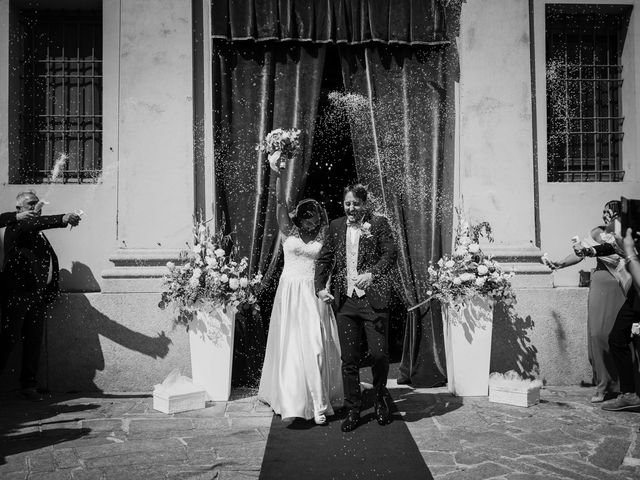 Il matrimonio di Matteo e Silvia a Gambolò, Pavia 71