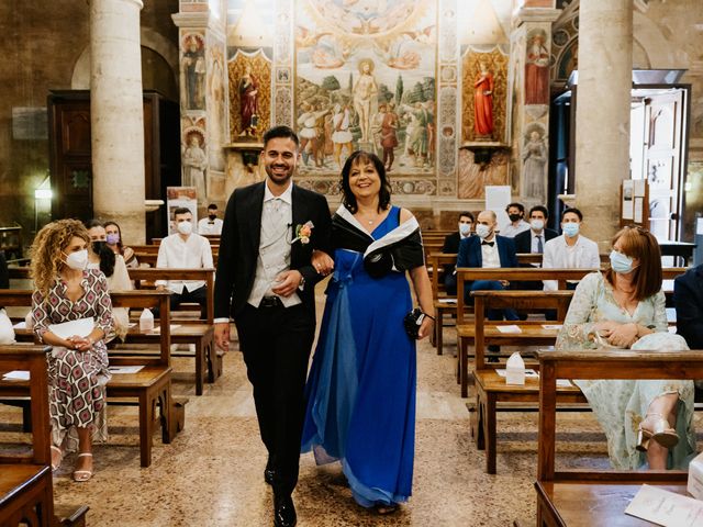 Il matrimonio di Marco e Alessandra a San Gimignano, Siena 38