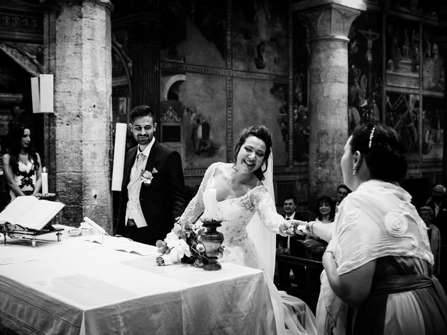 Il matrimonio di Marco e Alessandra a San Gimignano, Siena 55