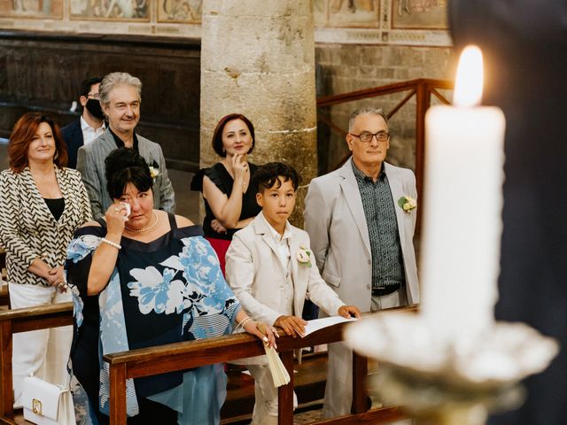 Il matrimonio di Marco e Alessandra a San Gimignano, Siena 58