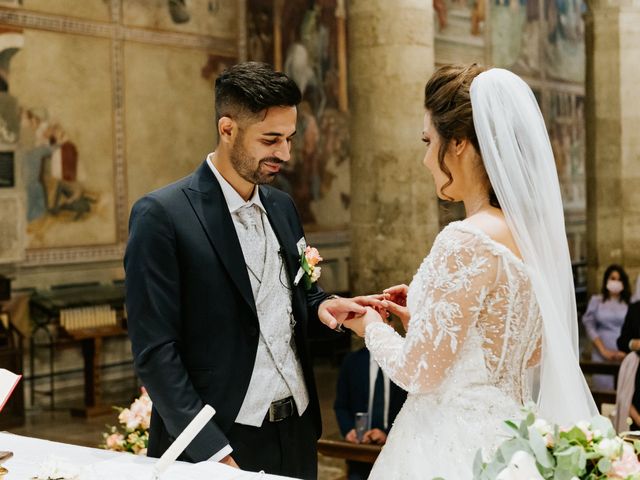 Il matrimonio di Marco e Alessandra a San Gimignano, Siena 59