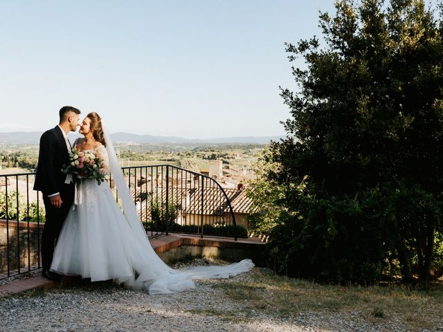 Il matrimonio di Marco e Alessandra a San Gimignano, Siena 66