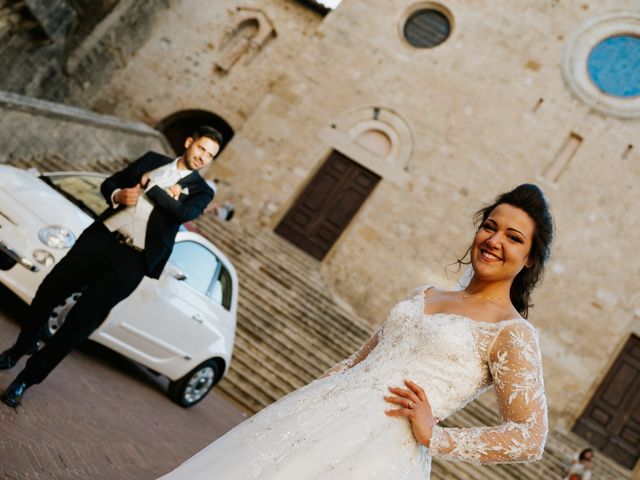 Il matrimonio di Marco e Alessandra a San Gimignano, Siena 72