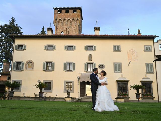 Il matrimonio di Tommaso e Rita a Montespertoli, Firenze 121
