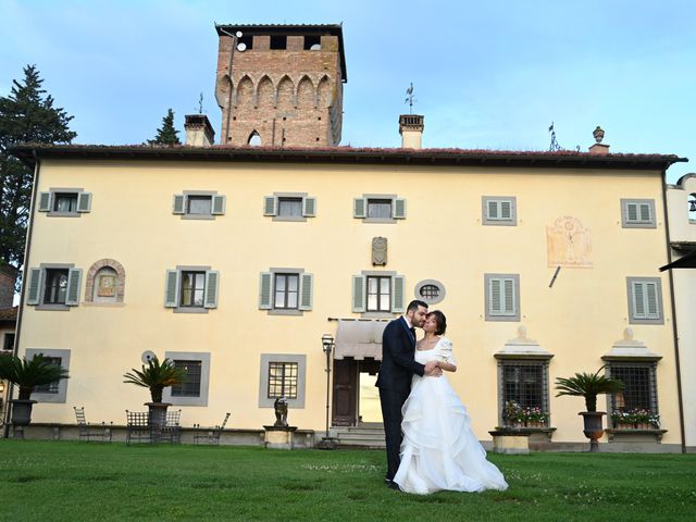 Il matrimonio di Tommaso e Rita a Montespertoli, Firenze 122