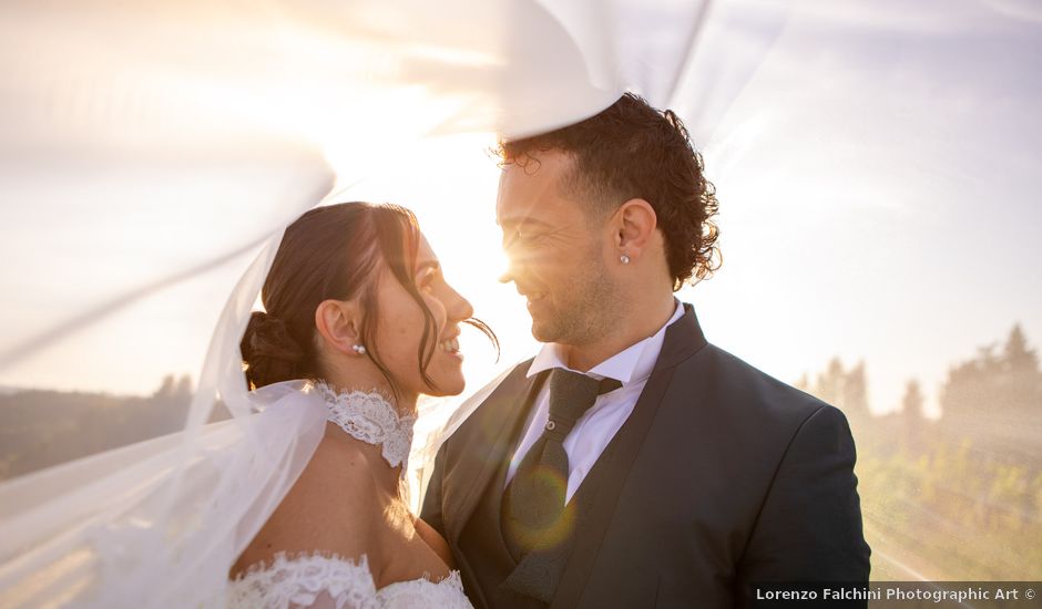 Il matrimonio di Samuele e Sara a Montespertoli, Firenze