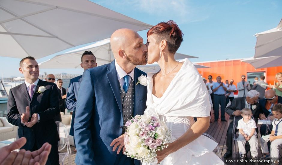 Il matrimonio di Leonardo e Fabiana a Viareggio, Lucca