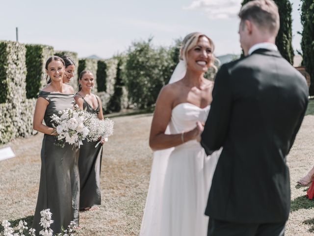 Il matrimonio di Lauren e Rohan a Lajatico, Pisa 19