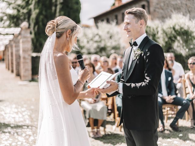 Il matrimonio di Lauren e Rohan a Lajatico, Pisa 20