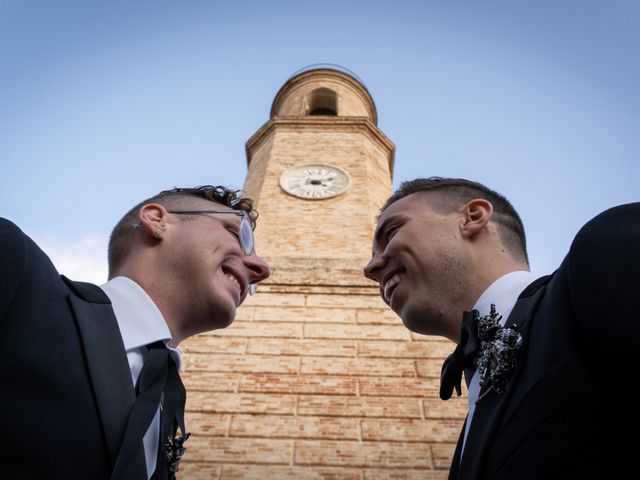 Il matrimonio di John e Jacob a Petritoli, Fermo 43