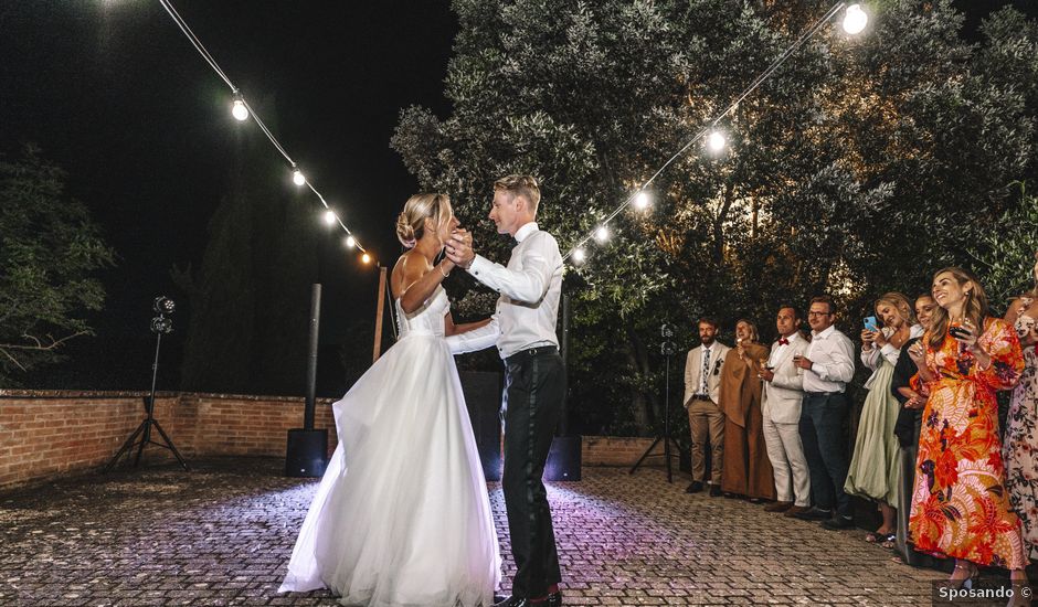 Il matrimonio di Lauren e Rohan a Lajatico, Pisa