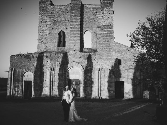 Il matrimonio di Simon e Natalie a Chiusdino, Siena 2