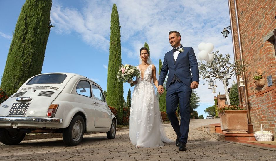 Il matrimonio di Luc e Caterina a Montepulciano, Siena