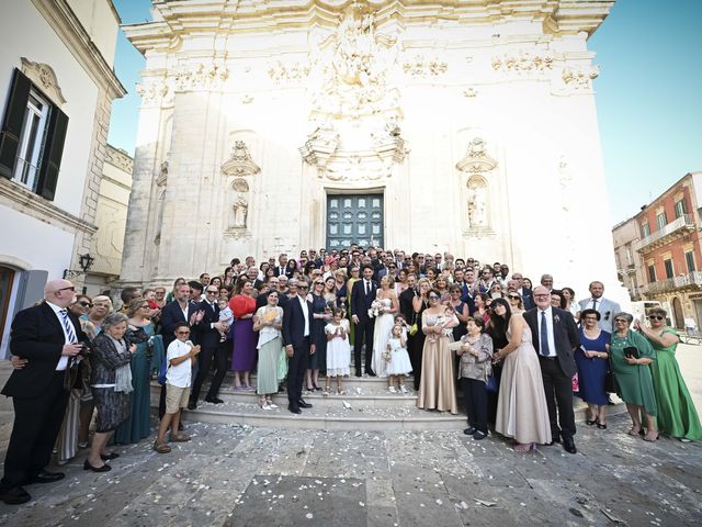 Il matrimonio di Fabiana e Donatello a Martina Franca, Taranto 44