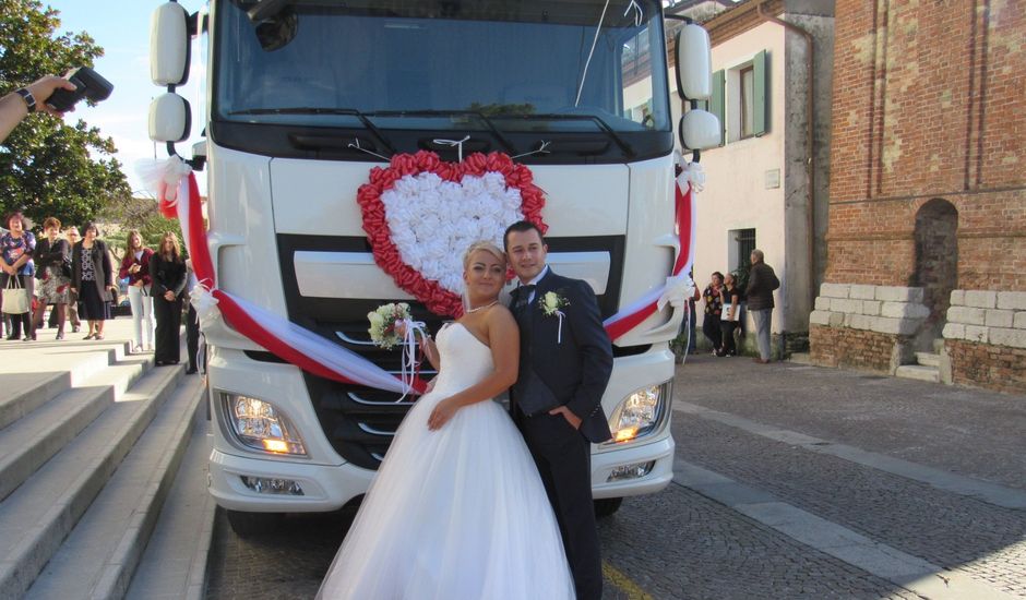 Il matrimonio di Eduard e Roxana a Polcenigo, Pordenone