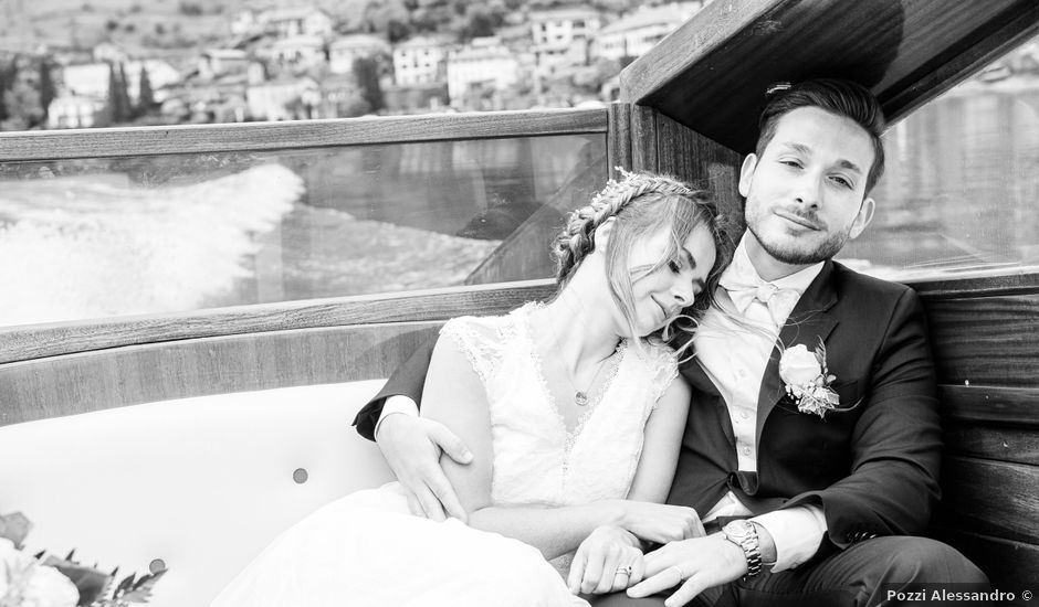 Il matrimonio di Stefano e Charlotte a Ossuccio, Como