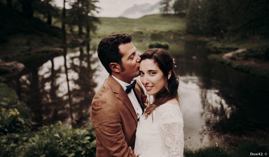 Il matrimonio di Marco e Rosalba a Valtournenche, Aosta