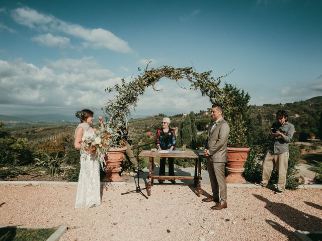 Il matrimonio di Ryo e Ana a Reggello, Firenze 34