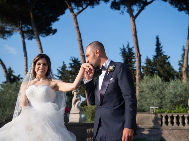 Il matrimonio di Francesco e Giada  a Grottaferrata, Roma 51