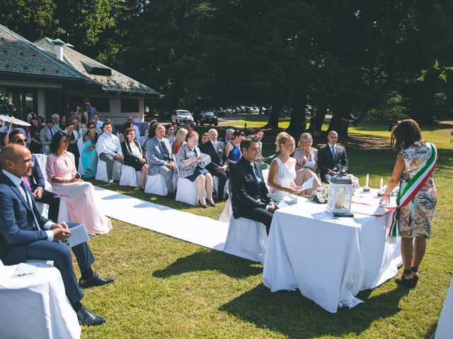 Il matrimonio di Enrico e Viviana a Besozzo, Varese 42