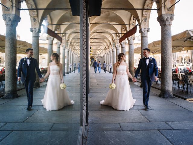 Il matrimonio di Simone e Elisa a Vigevano, Pavia 109