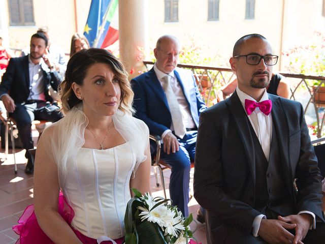 Il matrimonio di Massimiliano e Francesca a Ternate, Varese 20