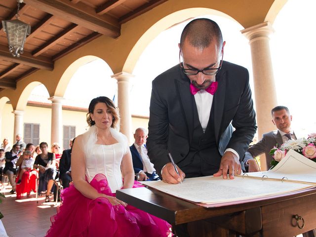 Il matrimonio di Massimiliano e Francesca a Ternate, Varese 37