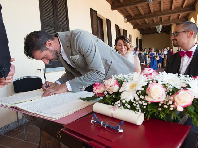 Il matrimonio di Massimiliano e Francesca a Ternate, Varese 40