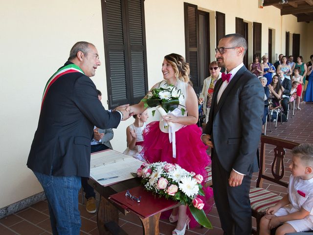 Il matrimonio di Massimiliano e Francesca a Ternate, Varese 44