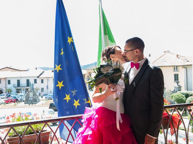 Il matrimonio di Massimiliano e Francesca a Ternate, Varese 45