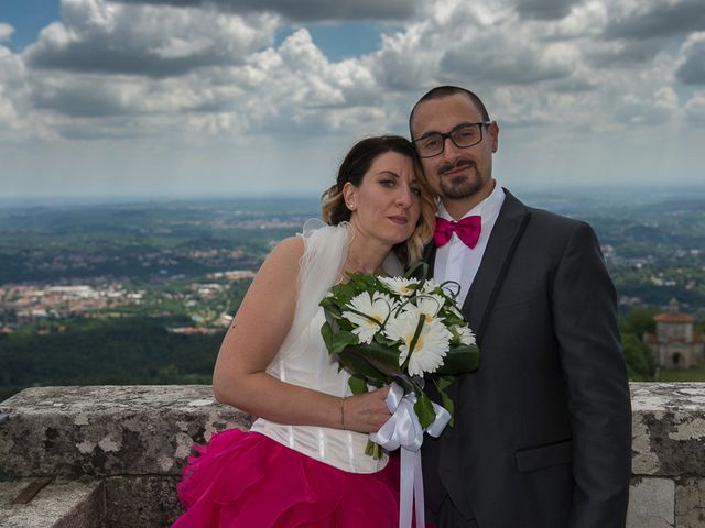 Il matrimonio di Massimiliano e Francesca a Ternate, Varese 58