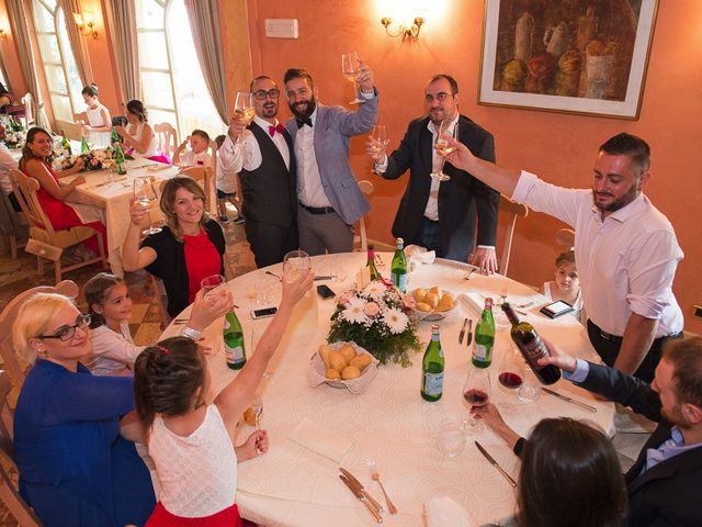 Il matrimonio di Massimiliano e Francesca a Ternate, Varese 95