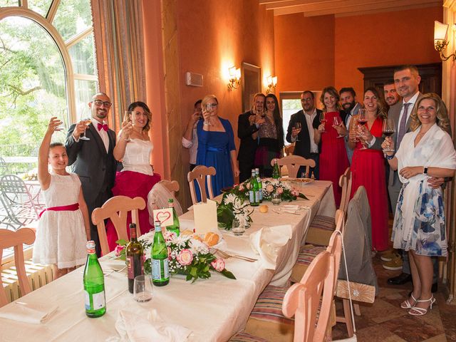 Il matrimonio di Massimiliano e Francesca a Ternate, Varese 100