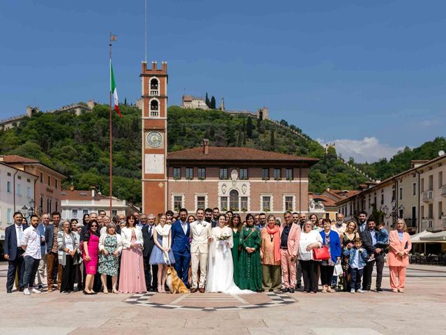 Il matrimonio di Vincenzo e Elena a Marostica, Vicenza 64