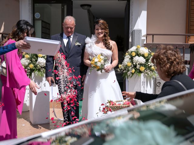 Il matrimonio di Pamela e Sergio a Castel San Giorgio, Salerno 22