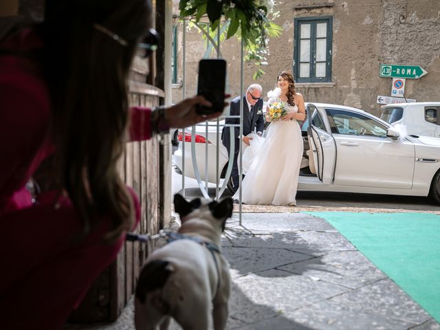 Il matrimonio di Pamela e Sergio a Castel San Giorgio, Salerno 24