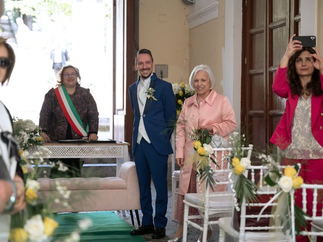 Il matrimonio di Pamela e Sergio a Castel San Giorgio, Salerno 26