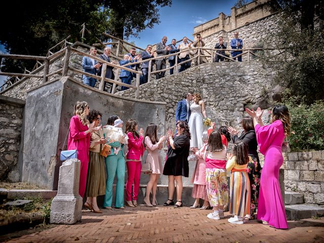 Il matrimonio di Pamela e Sergio a Castel San Giorgio, Salerno 33