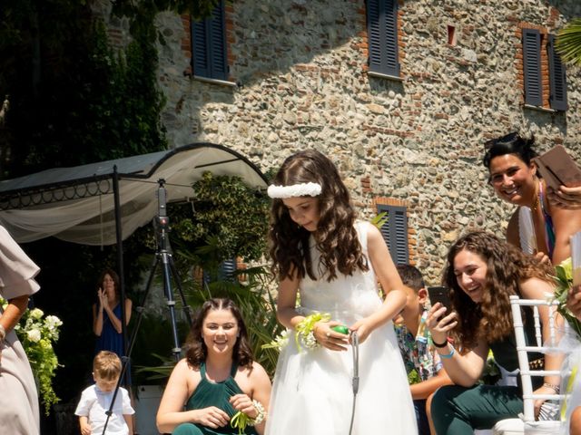 Il matrimonio di Daniele  e Giovanna a Montorfano, Como 9