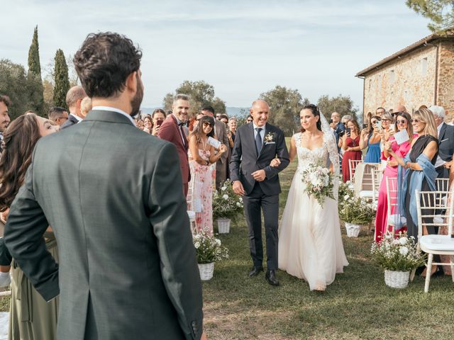 Il matrimonio di Matteo e Giulia a Carmignano, Prato 24