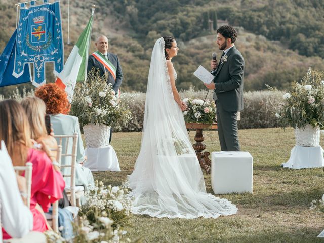 Il matrimonio di Matteo e Giulia a Carmignano, Prato 35