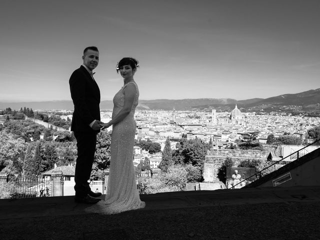 Il matrimonio di Marjan  e Besjana  a Firenze, Firenze 13