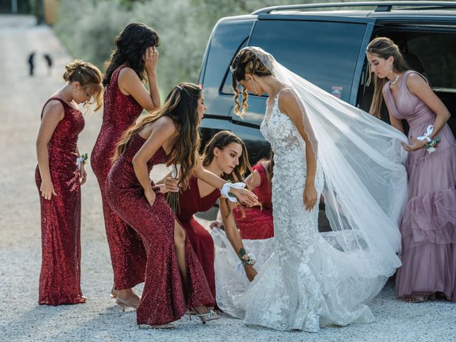 Il matrimonio di Alessio e Elena a Montespertoli, Firenze 17