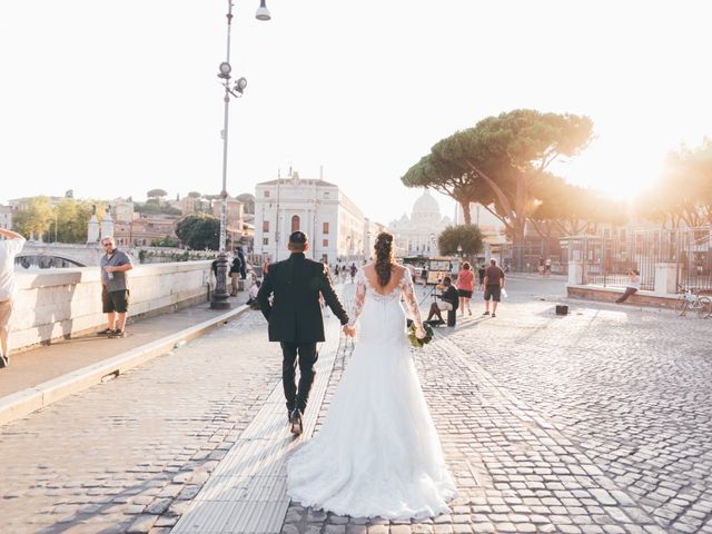 Il matrimonio di Leonardo e Melania a Roma, Roma 34