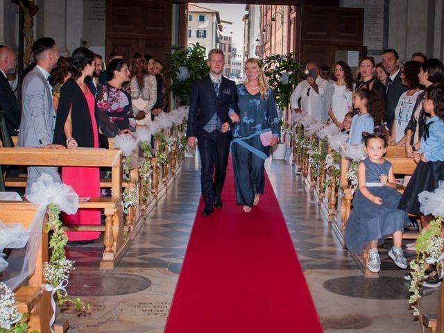 Il matrimonio di Valerio e Katerina a Crespina, Pisa 11
