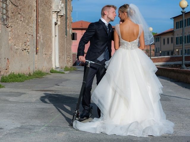 Il matrimonio di Valerio e Katerina a Crespina, Pisa 28