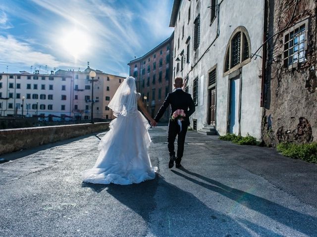 Il matrimonio di Valerio e Katerina a Crespina, Pisa 35